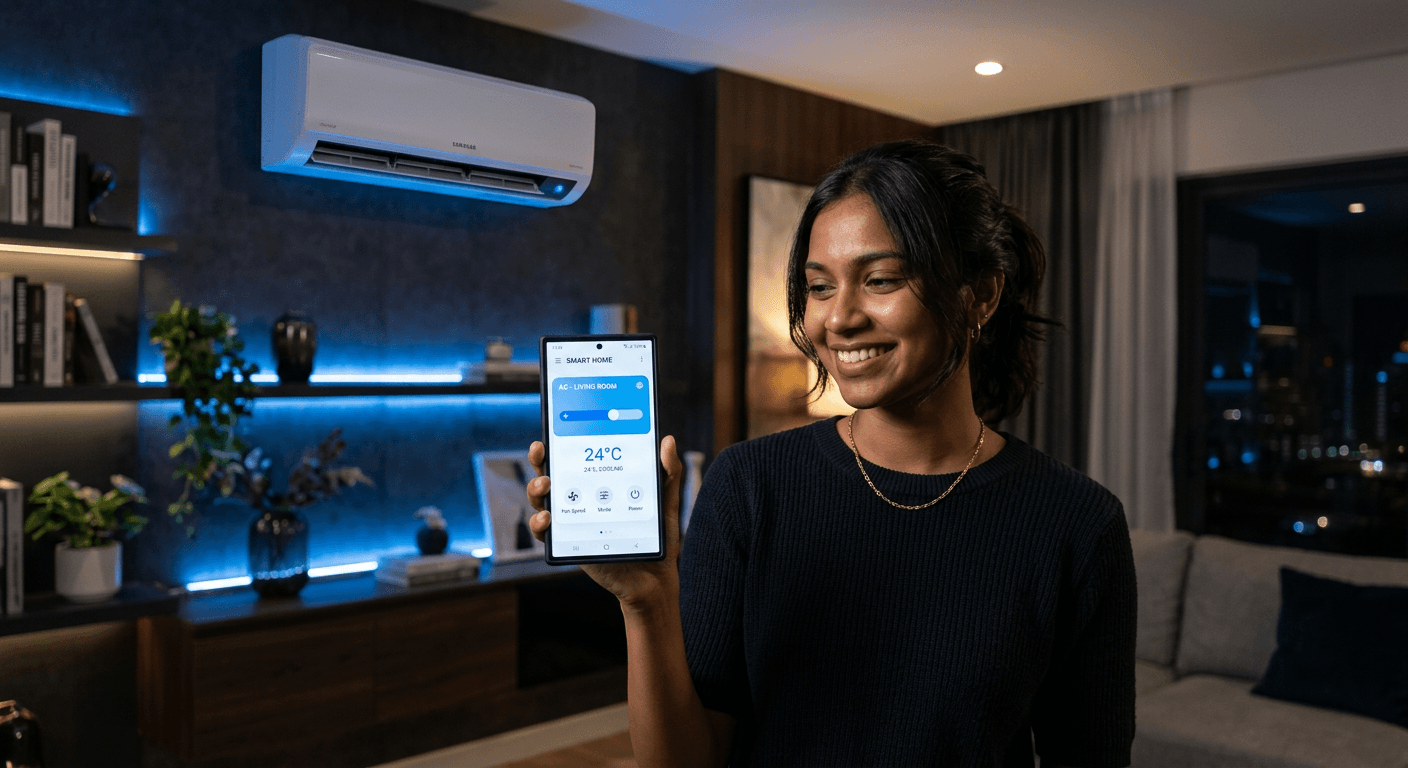 SmartThings App — Kawal Aircond Samsung Dari Phone Anda